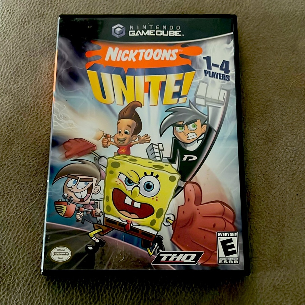 Nintendo GameCube Nicktoons Unite game